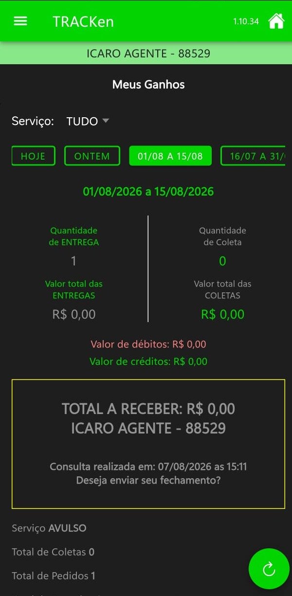 Seleção de data rápida
